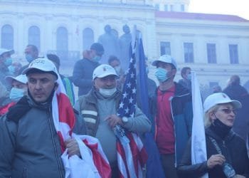 არავის უნდა შერჩეს ხმების ქურდობა- რუსთაველის გამზირზე აქცია მიმდინარეობს