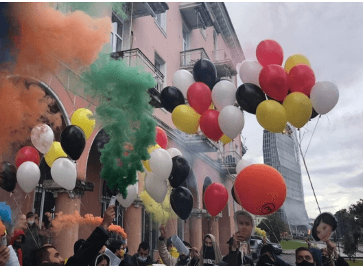 აქცია-პერფორმანსი აჭარის უმაღლეს საბჭოსთან