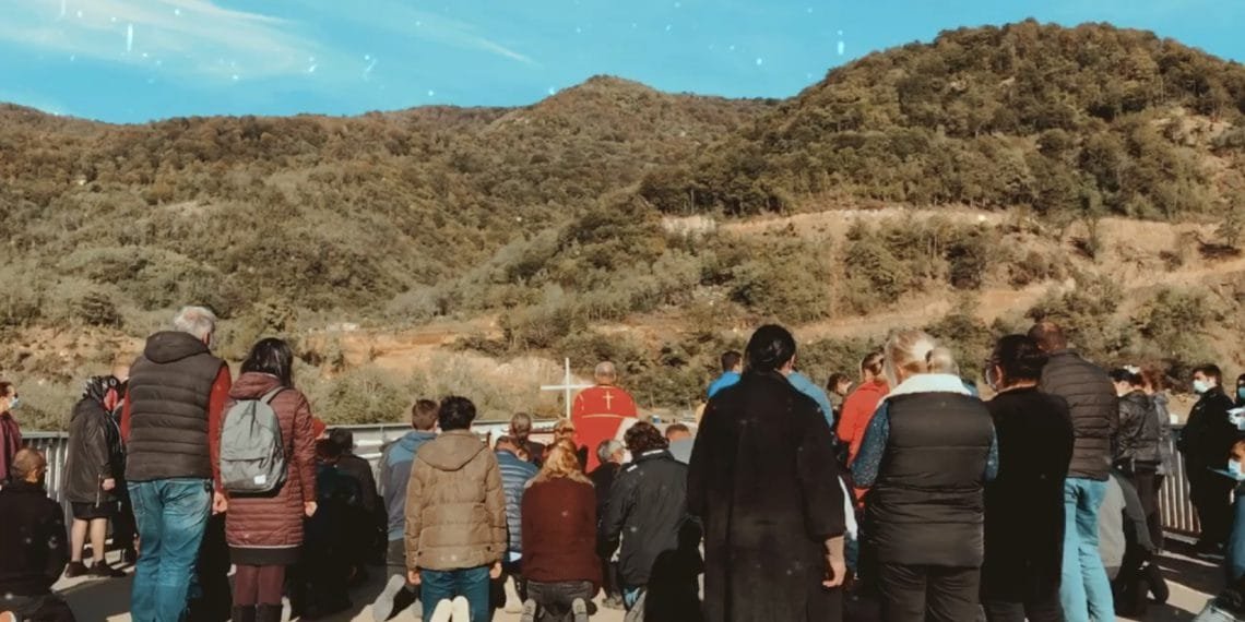 აქციის მონაწილეები დაშლამდე რამოდენიმე  საათით ადრე (+ფოტო)