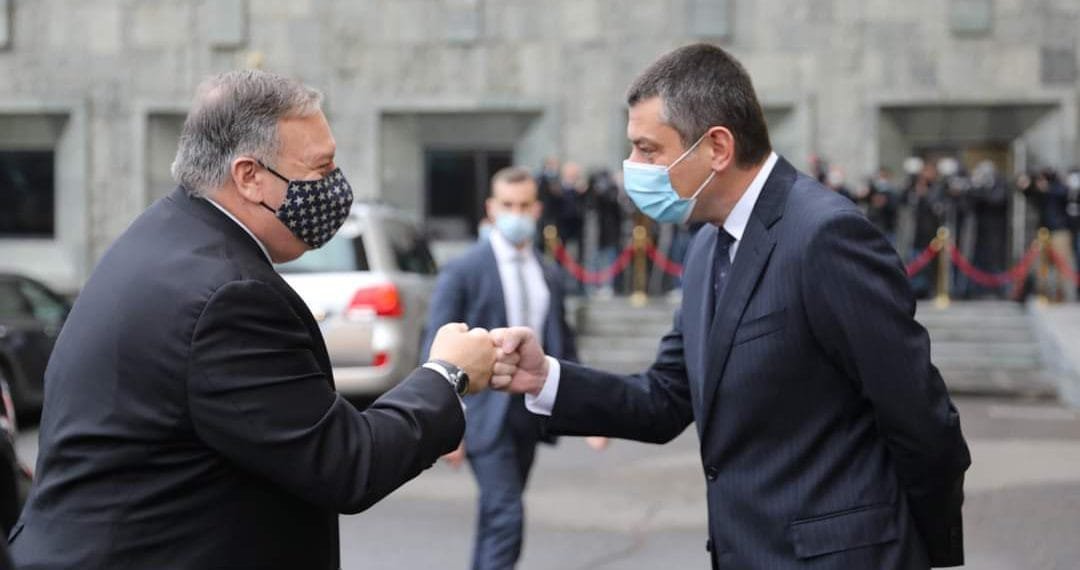 რა განცხადებას ავრცელებს აშშ-ის საელჩო მაიკ პომპეოსა და გიორგი გახარიას შეხვედრის შესახებ