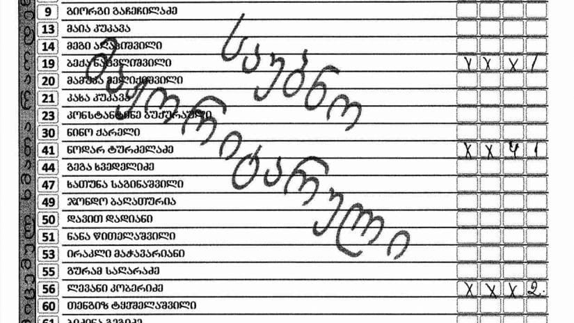 ელენე ხოშტარია #82-ე კოვიდ-უბნების ოქმების ფოტოებს აქვეყნებს