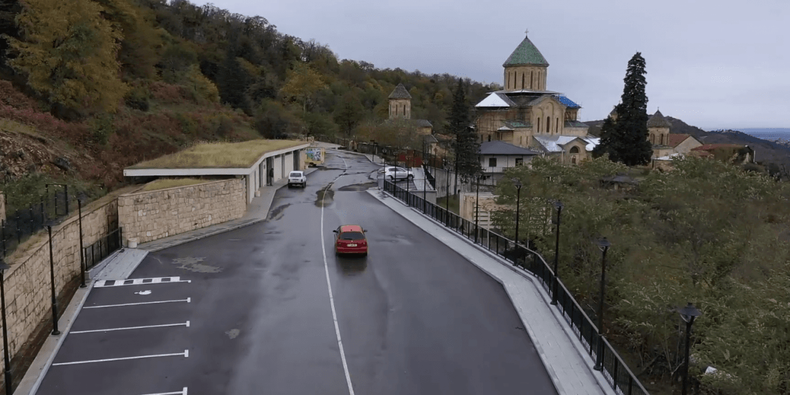 გელათის სამონასტრო კომპლექსის დროებითი გადახურვის სამუშაო დასრულებულია