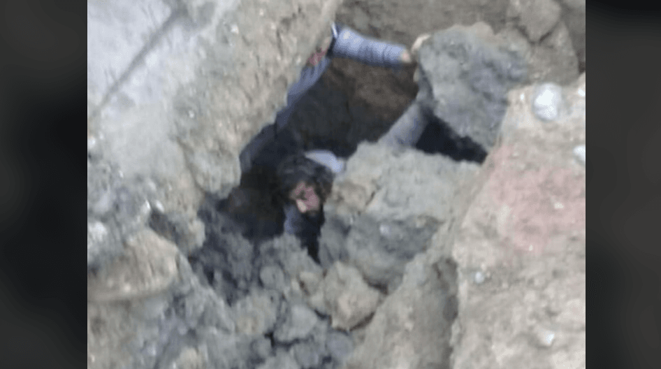 წყატუბოში მუშა მიწისა და ქვების მასაში მოყვა (+ფოტო)