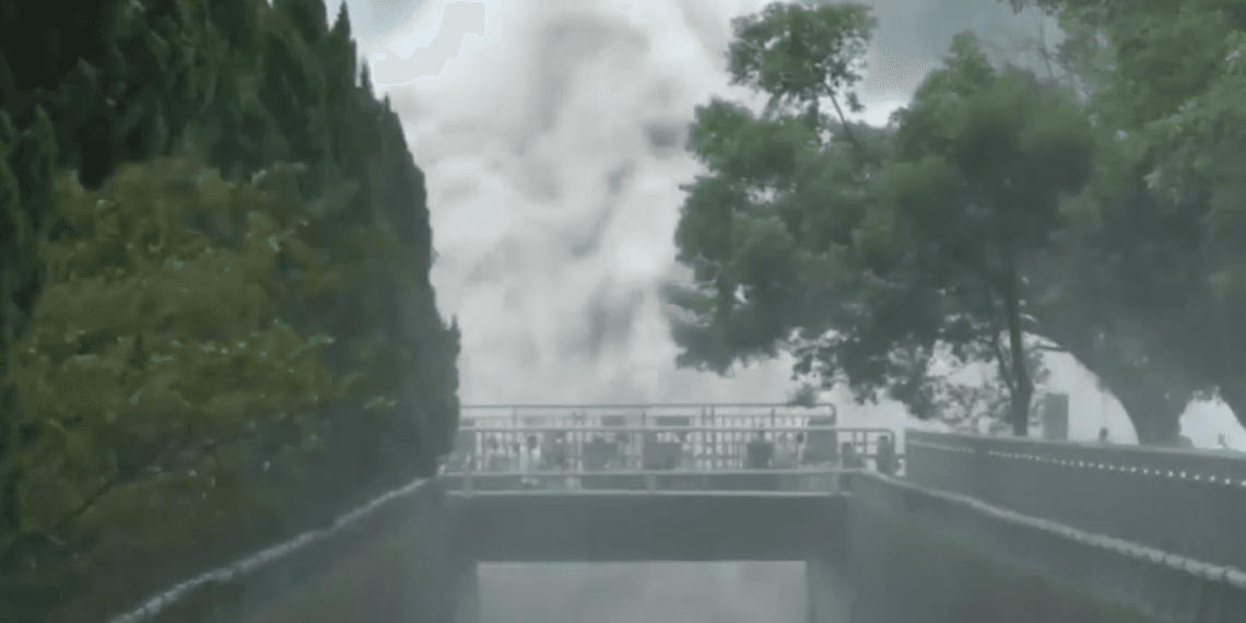 [VIDEO]: როგორ ხდება ტონობით წყლის საგანგებო გამოტყორცნა მსოფლიოს უდიდესი ჰიდროელექტროსადგურებიდან