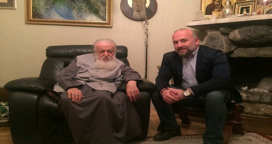 ზვიად შალამბერიძე საქართველოს კათოლიკოს-პატრიარქს აღსაყდრების 43-ე წლისთავს ულოცავს