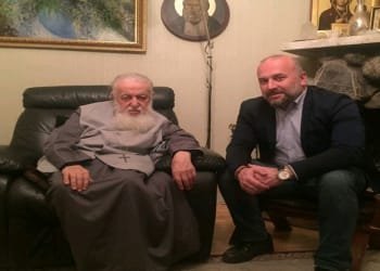 ზვიად შალამბერიძე საქართველოს კათოლიკოს-პატრიარქს აღსაყდრების 43-ე წლისთავს ულოცავს