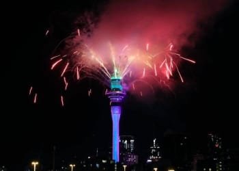 როგორ შეხვდა ახალი ზელანდია ახალ წელს (+ვიდეო)