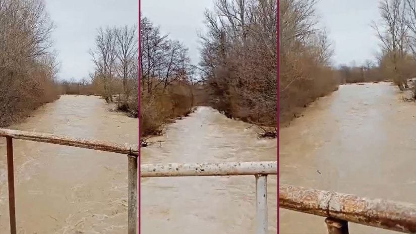 სტიქია ქარელის რაიონში- დატბორილია რამდენიმე  საცხოვრებელი სახლი