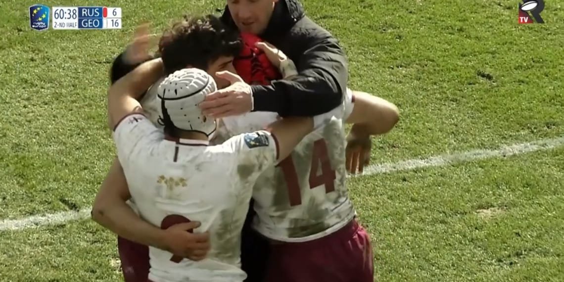 საქართველოს მორაგბეთა ნაკრებმა რუსეთი დაამარცხა