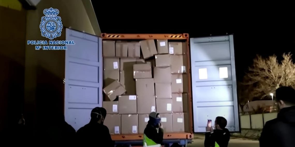 მადრიდში ყველაზე დიდი “ნარკოტიკული ბანდის” 12 წევრი დააკავეს (+ვიდეო)