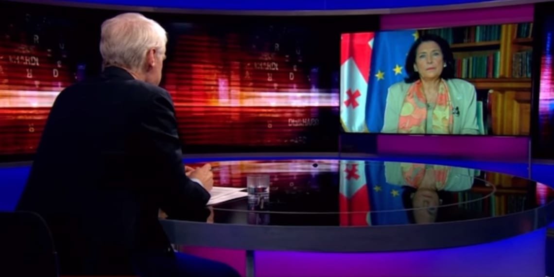 ალბათ, დრო და ფორმა, ოპოზიციის ლიდერის დაკავებისა არ იყო საუკეთესო – სალომე ზურაბიშვილი BBC-ის ეთერში