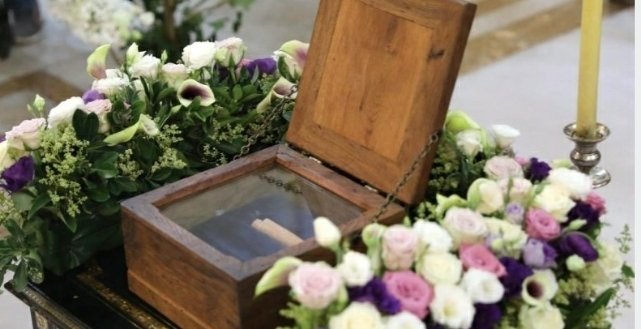 ქეთევან წამებულის წმინდა ნაწილები სამების საკათედრო ტაძარში მიაბრძანეს