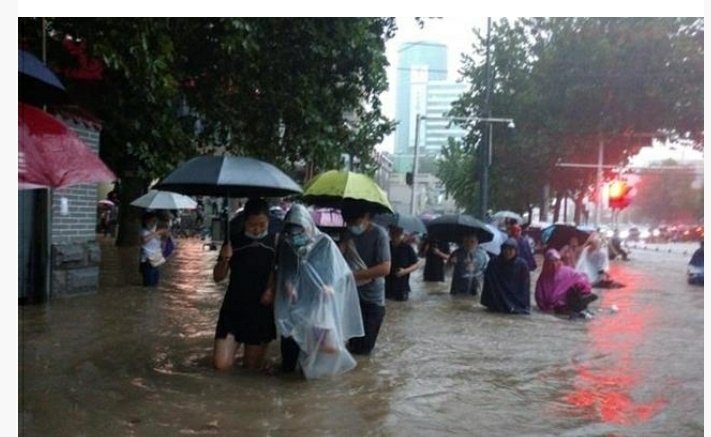 წყალდიდობა ჩინეთში, არის მსხვერპლი