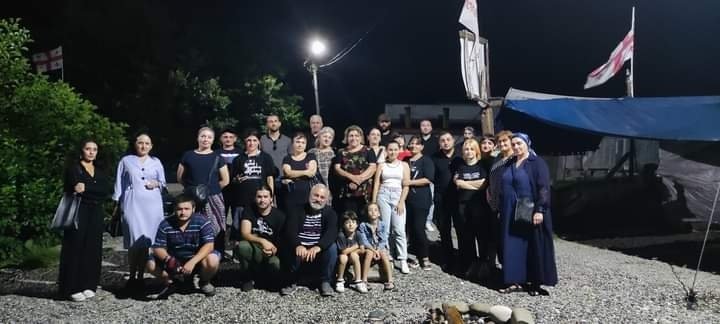რიონის ხეობის მცველთა 286-ე ღამე კარვებში და იგივე მოთხოვნები