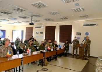 საქართველო  მრავალეროვნულ სამეთაურო-საშტაბო სწავლებას  პირველად უმასპინძლებს