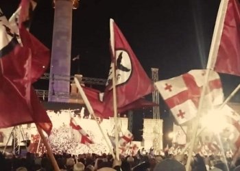 ბევრმა იცნო დროშები და მოვიდნენ მოგვიკითხეს – რას წერს ლადო გამსახურდია
