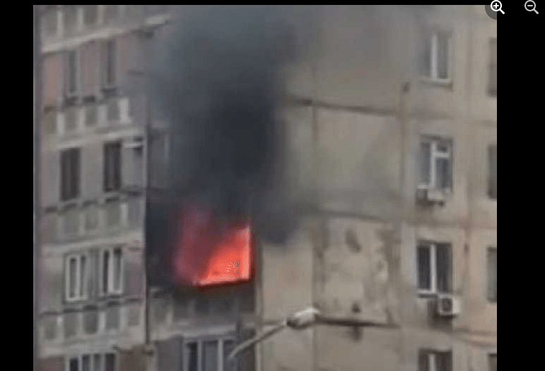 ნიკეას ქუჩაზე ბინის მე-2 სართულზე ხანძარი გაჩნდა