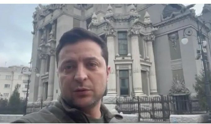 დავიცავთ ჩვენს ქვეყანას, იმიტომ რომ ჩვენი იარაღი ჩვენი სიმართლეა-ზელენსკი