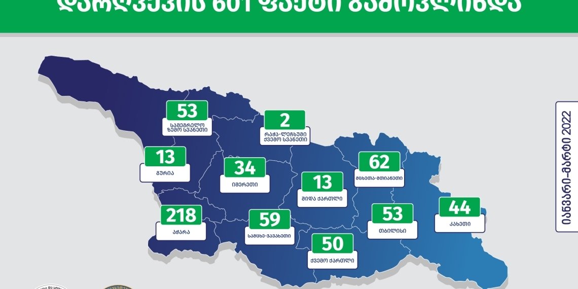 ნარჩენების მართვის კოდექსის დარღვევის ყველაზე მეტი ფაქტი  აჭარაში დაფიქსირდა