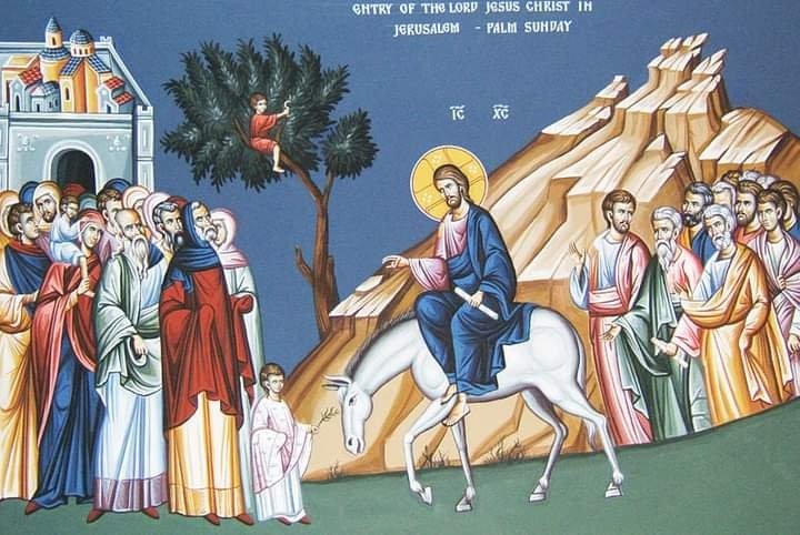 გილოცავთ ბზობის დღესასწაულს – მაცხოვრის იერუსალიმში დიდებით შესვლას!
