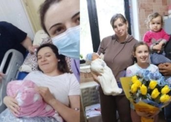 საქართველოში დღეს უკვე მეორე უკრაინელი ბავშვი დაიბადა