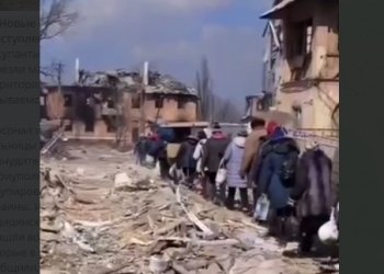 საავადმყოფოს თანამშრომლები და პაციენტები მარიუპოლიდან , იძულებით გაიყვანეს უკრაინის დროებით ოკუპირებულ ტერიტორიაზე