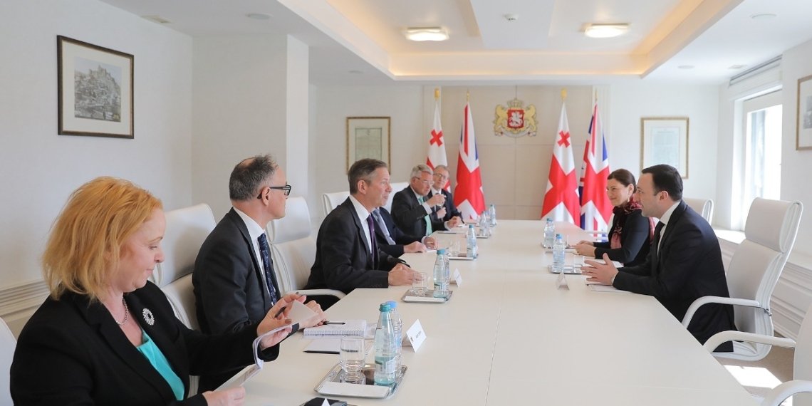 ირაკლი ღარიბაშვილი დიდი ბრიტანეთის საპარლამენტო დელეგაციას შეხვდა