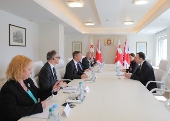 ირაკლი ღარიბაშვილი დიდი ბრიტანეთის საპარლამენტო დელეგაციას შეხვდა