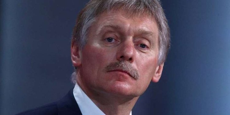 MOSCOW, RUSSIA - DECEMBER 17, 2020: Russia's Presidential Spokesman Dmitry Peskov looks on during the 16th annual end-of-year news conference by Russia's President Vladimir Putin at the World Trade Centre. Sergei Bobylev/TASSРоссия. Москва. Пресс-секретарь президента РФ Дмитрий Песков во время большой ежегодной пресс-конференции президента РФ Владимира Путина в Центре международной торговли на Красной Пресне. Сергей Бобылев/ТАСС