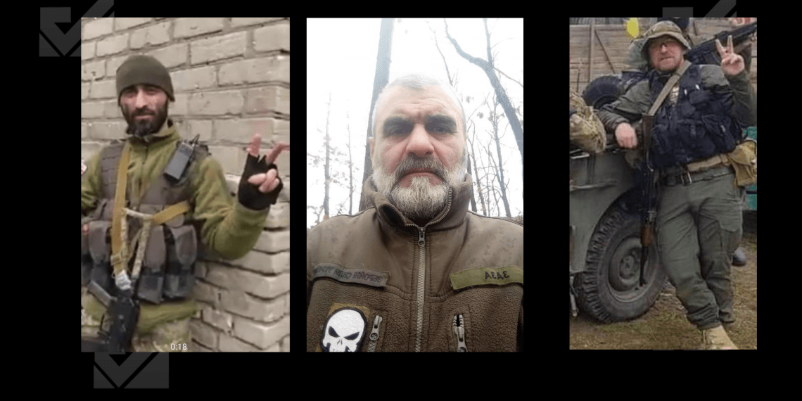 უკრაინაში კიდევ სამი ქართველი მებრძოლი დაიღუპა