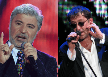 სოსო პავლიაშვილი და გრიგორი ლეპსი რუსი ჯარისკაცებისთვის იმღერებენ