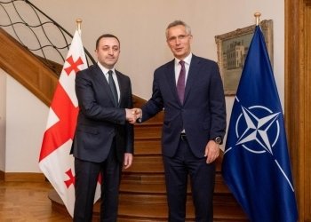 ირაკლი ღარიბაშვილთან შეხვედრის შესახებ იენს სტოლტენბერგი სოციალურ ქსელ „ტვიტერში“ წერს