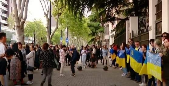 თურქეთის საელჩოსთან აქცია გაიმართა