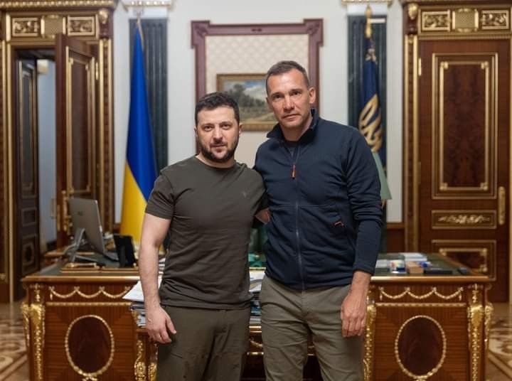 ვოლოდიმირ ზელენსკიმ ანდრეი შევჩენკო U-24-ის ფორმატში პირველ საერთაშორისო ელჩად წარადგინა