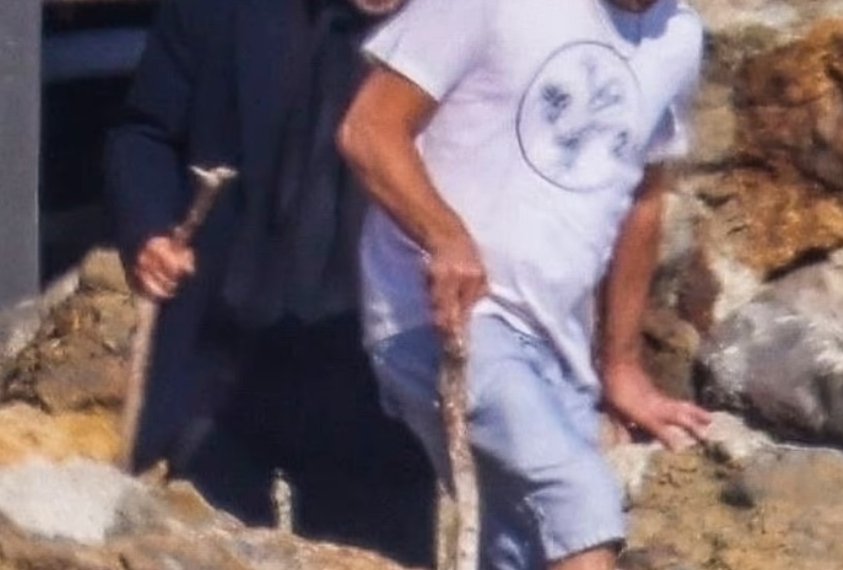 ლეონარდო დი კაპრიომ მამა და ალ პაჩინო გაასეირნა