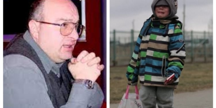 რას წერს პატარა უკრაინელ ბიჭზე დავით გადელია