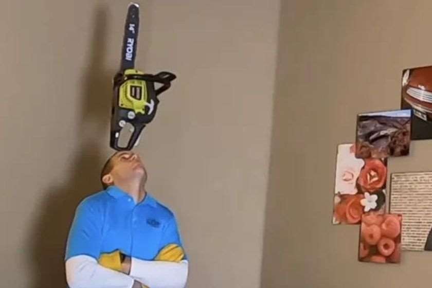 ბენზოხერხით გინესის რეკორდებში