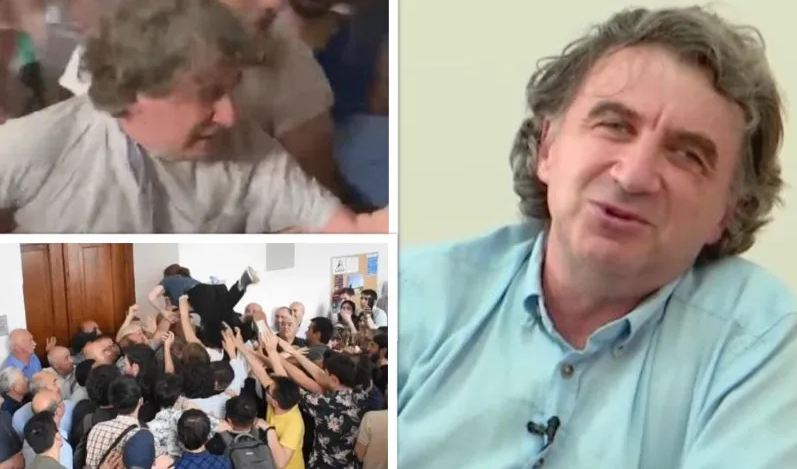 ეს რის­კე­ბი გაც­ნო­ბი­ე­რე­ბუ­ლი გვაქვს, რომ ადრე თუ გვი­ან ვი­ღა­ცამ შე­იძ­ლე­ბა გვცე­მოს – რას ამბობს პროფესორი რამაზ ხომერიკი თსუ-ში მომხდარზე