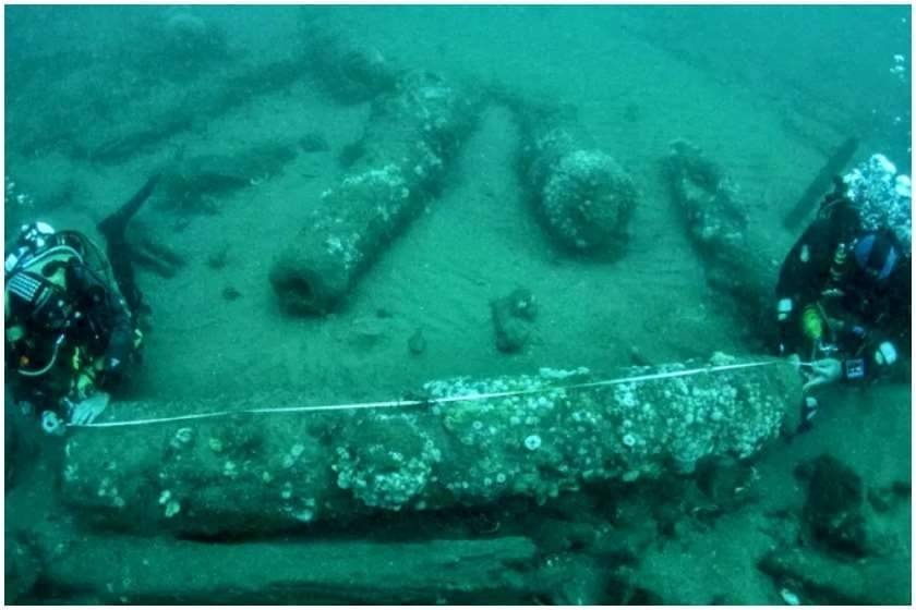 1682 წელს ჩაძირული სამეფო ფრეგატი-აღმოჩენა ინგლისის სანაპიროსთან