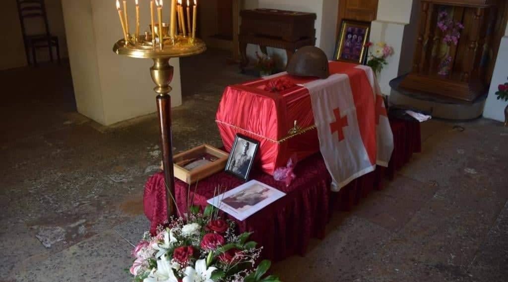 80 წლის შემდეგ  მეორე მსოფლიო ომში დაღუპული ჯარისკაცი სამტრედიაში ჩამოასვენეს