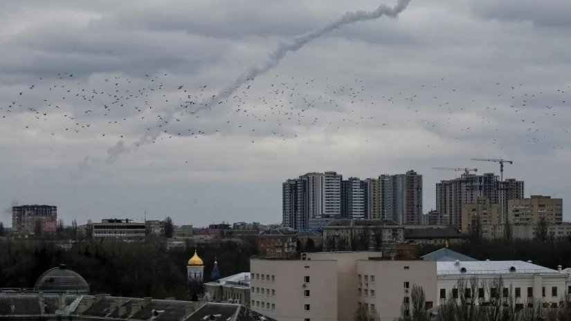 რუსეთმა კიევს დასავლური იარაღის მიწოდების ჩაშლის მიზნით ესროლა