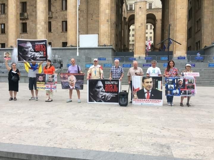 ,,აქციის მონაწილეები გადავყავართ პოლიციას კახეთის გზატკეცილის პოლიციაში”-ირინა ცააძე