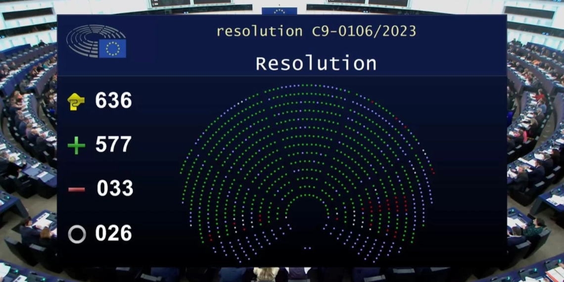 ევროპარლამენტმა სააკაშვილთან დაკავშირებით რეზოლუცია მიიღო