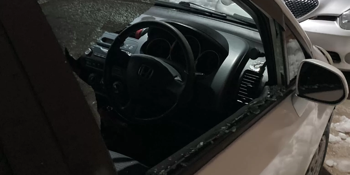 ქუთაისში ავტომობილი გაძარცვეს