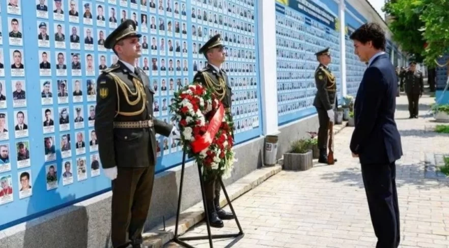 კანადის პრემიერმინისტრი კიევში ჩავიდა