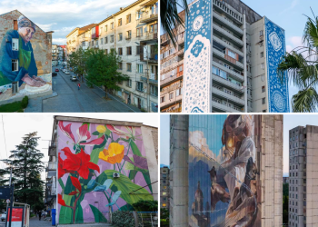ქუთაისში, Mural Fest-ის ფარგლებში რამდენიმე კედლები მოიხატა