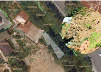 ქუთაისში, მიწის ნაკვეთი, რომელზედაც მწვანე საფარი გაჩეხეს, გაიყიდა