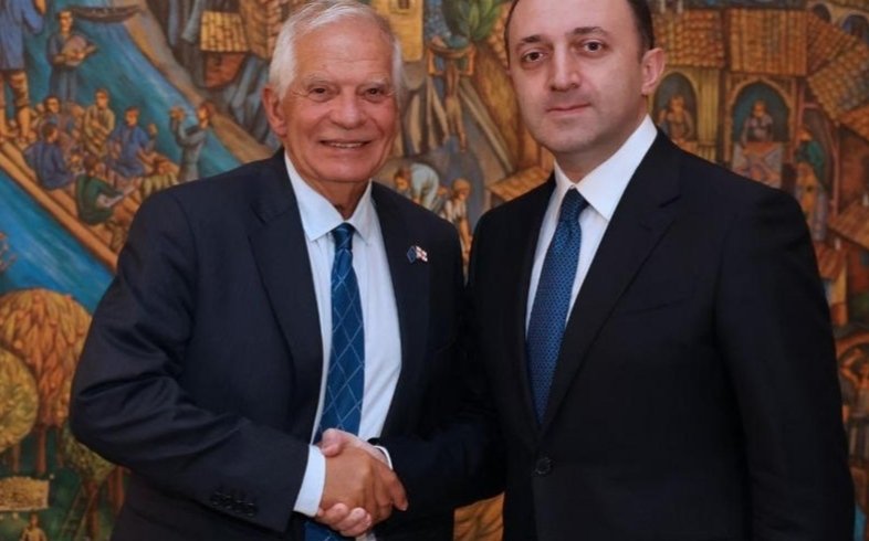 ირაკლი ღარიბაშვილმა ჯოზეფ ბორელს ვახშამზე უმასპინძლა