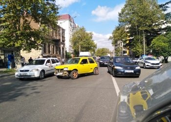 ქუთაისში ავარია მოხდა