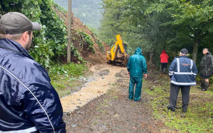 დატბორილია საცხოვრებელი სახლები, მოტეხილია ხეები და ჩამოშლილია მიწის მასები – რა ხდება გურიაში